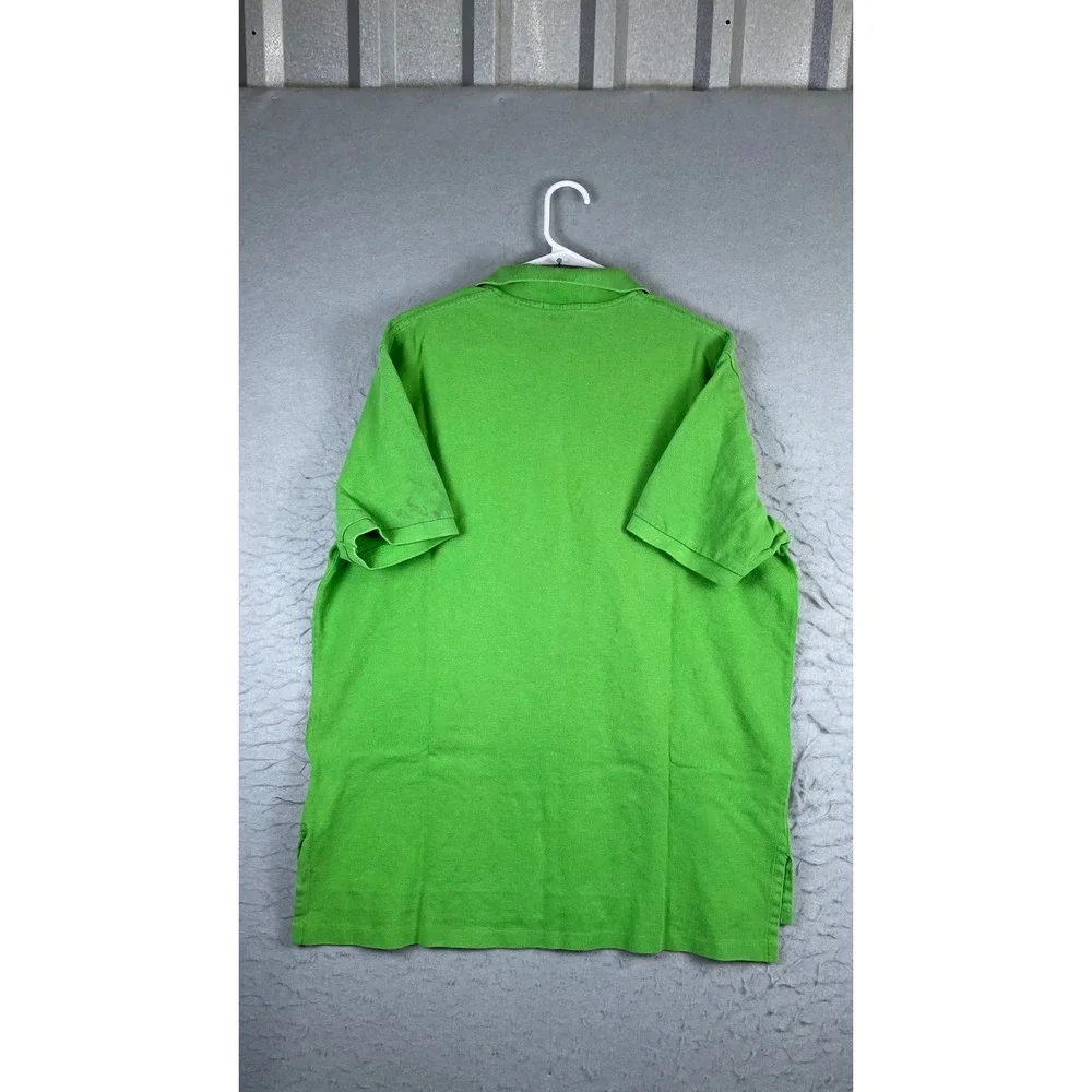 Polo Ralph Lauren Polo Shirt Mens XL Green Good Short Sleeve Classic Fit Pony